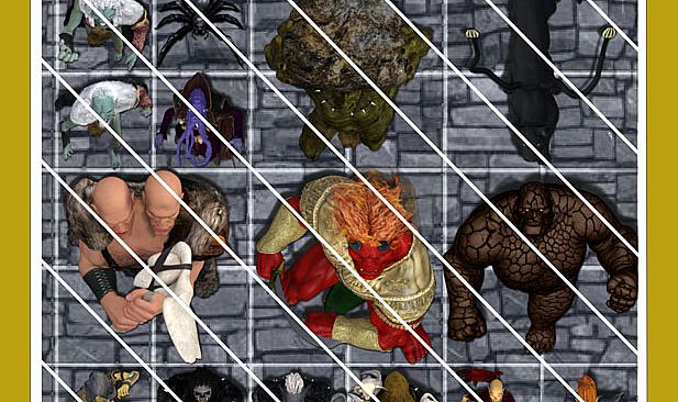 Fantasy Grounds - Top-Down Tokens - Darkwoulfe's Token Pack Vol 4