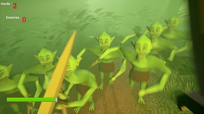 Defend the village from goblins