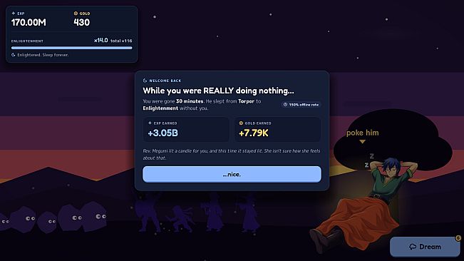I Was Reincarnated with the [Idle] Skill, and Now I Do Nothing