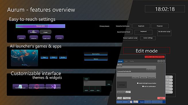 Aurum - Control Center Creator