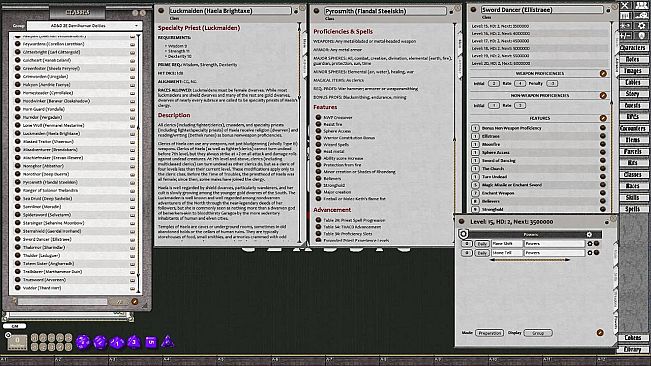 Fantasy Grounds - D&D Classics: Demihuman Deities (2E)