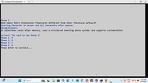 Retro Elimination Flashcards 2