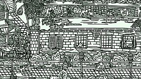 Hidden Cats In Old City Block