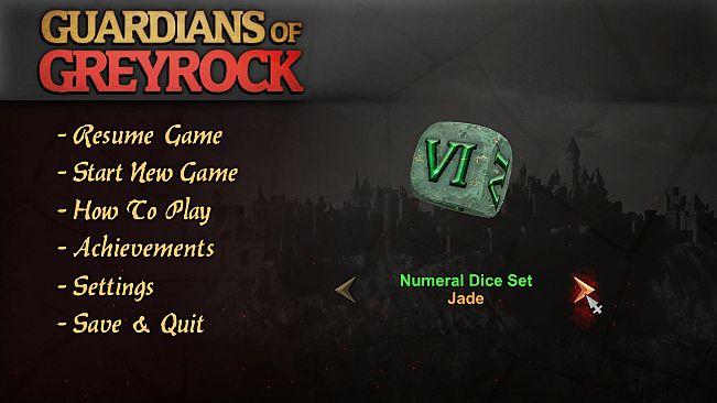 Guardians of Greyrock - Dice Pack: Numeral Set