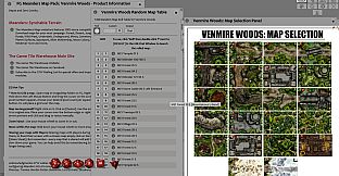 Fantasy Grounds - Meanders Map Pack: Venmire Woods (Map Pack)