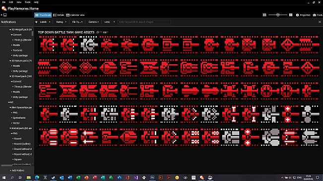 TIGER GAME ASSETS TOP DOWN BATTLE TANK GAME ASSETS