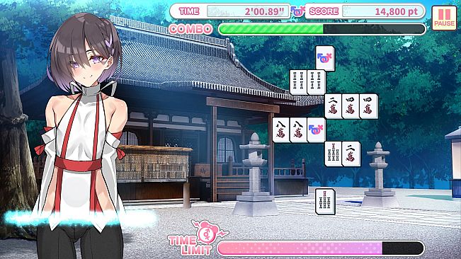 Otoko Cross: Pretty Boys Mahjong Solitaire