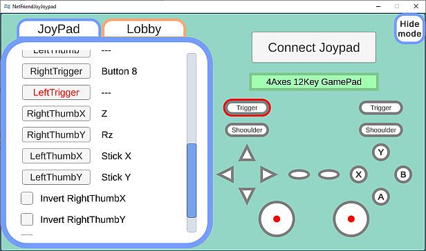 Net Friend Joy Joypad