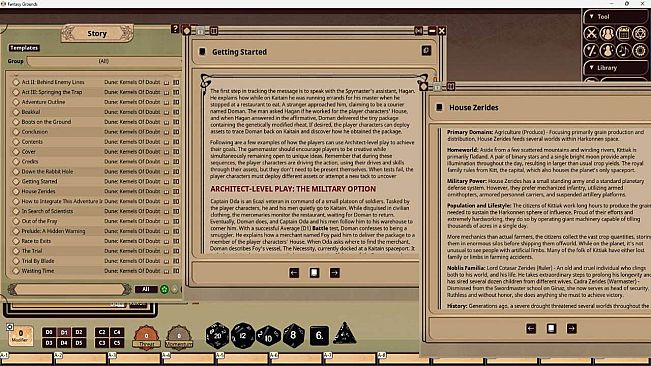 Fantasy Grounds - Dune: Kernels Of Doubt