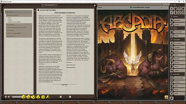 Fantasy Grounds - Arcadia Issue 003
