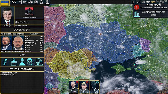 Flames in Modern Europe