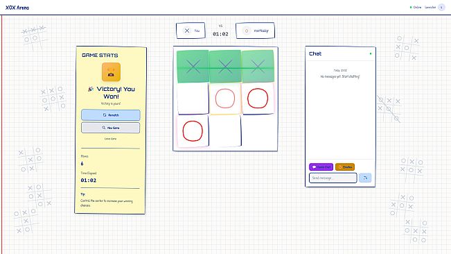 Competitive TicTacToe