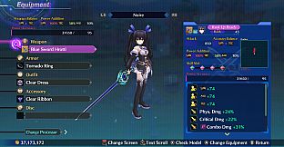 Megadimension Neptunia VIIR - 4 Goddesses Online Legendary Weapon Set