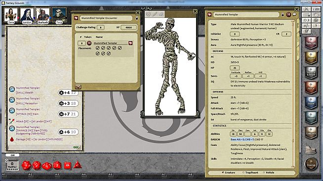 Fantasy Grounds PFRPG Compatible Adventure: B19 - Tower of Screaming Sand