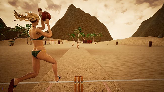 Bikini Island Cricket