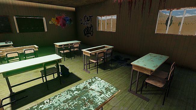 GameGuru MAX Wasteland Asset Pack - Abandoned School