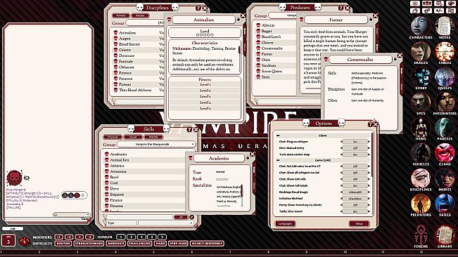 Fantasy Grounds - Vampire the Masquerade 5th Edition Ruleset (VTM5TH)