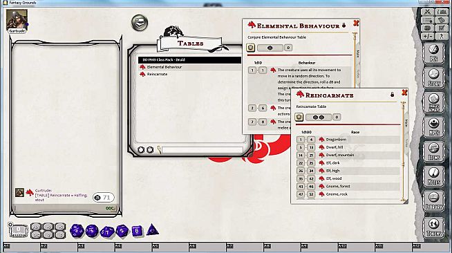Fantasy Grounds - D&D Druid Class Pack