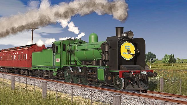 Trainz 2022 DLC - VR K class - K190 2 Tone Green