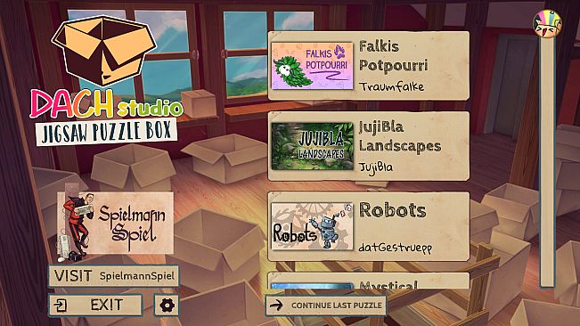 DACHstudio Jigsaw Puzzle Box