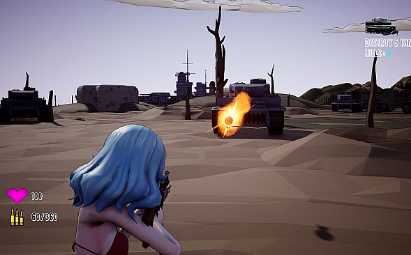 Inglorious Waifu VS Nazi Zombies