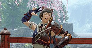 MONSTER HUNTER RISE - "Felyne Ears" Hunter layered armor piece