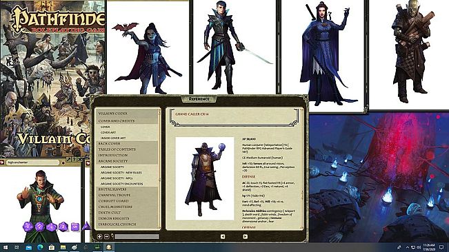 Fantasy Grounds - Pathfinder Roleplaying Game: Villain Codex