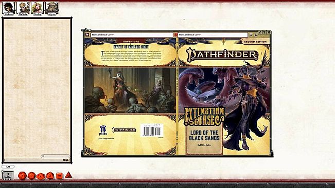 Fantasy Grounds - Pathfinder 2 RPG - Extinction Curse AP 5: Lord of the Black Sands