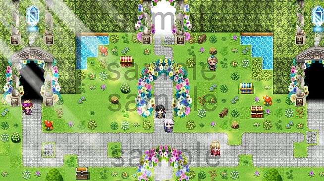 RPG Maker MZ - NATHUHARUCA Door Tilesets 2