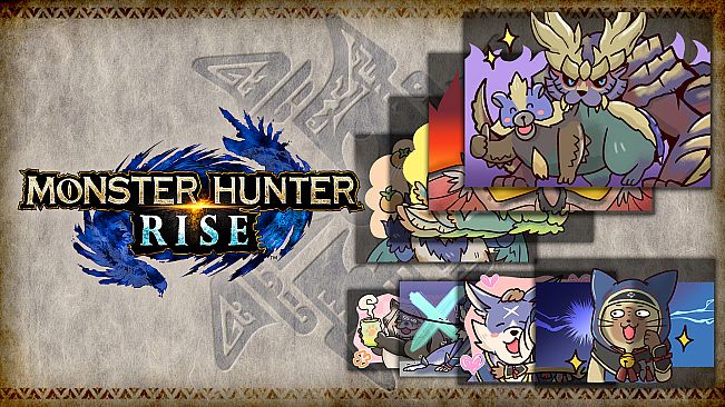MONSTER HUNTER RISE - "Special Stickers 1" Sticker set
