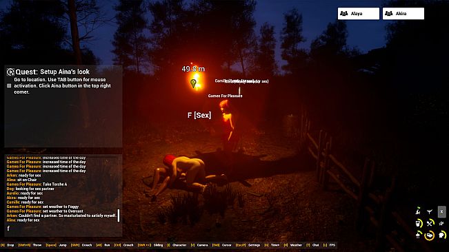 Naked Lust and Burning Passions