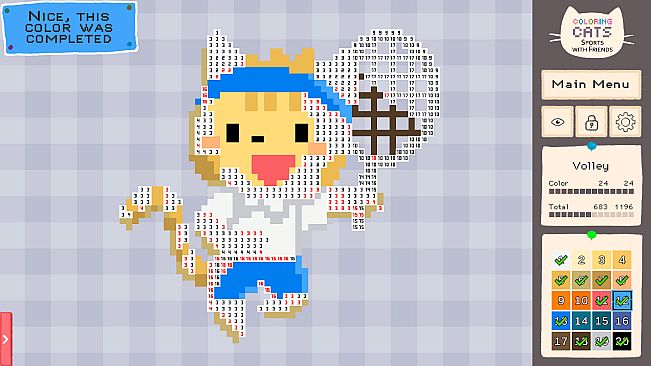 Coloring Cats: Sports With Friends