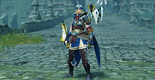 Monster Hunter Rise - "Lost Code: Nir" Hunter layered weapon (Gunlance)