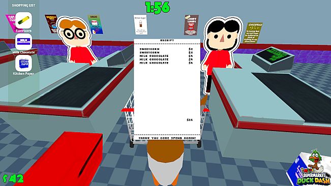 Supermarket Duck Dash