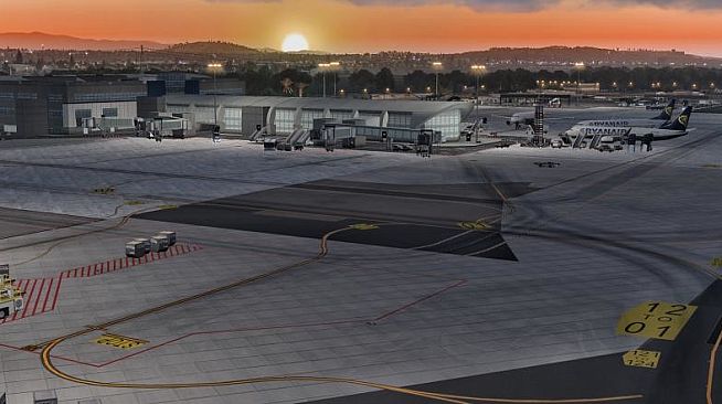 X-Plane 11 - Add-on: JustAsia - LIEE - Cagliari Elmas Airport