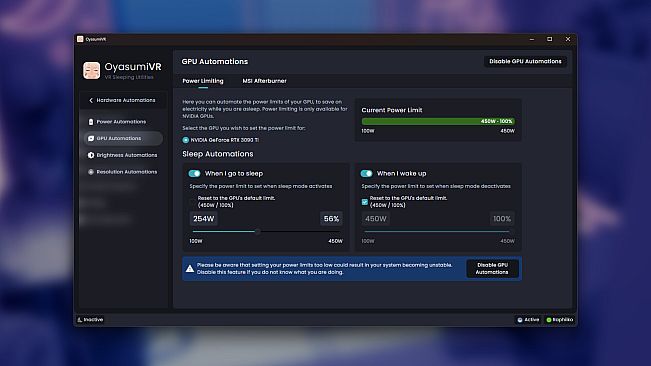 OyasumiVR - VR Sleeping Utilities