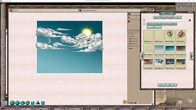 Fantasy Grounds - FG Town & Cityscapes Map Pack