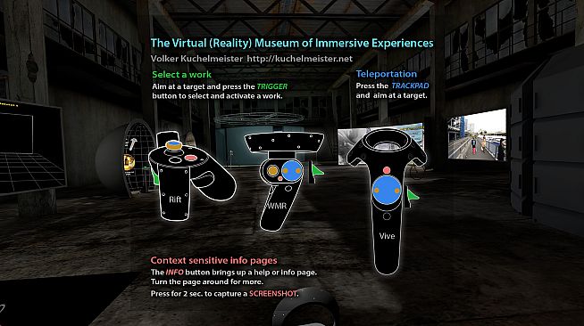 The Virtual Reality Museum of Immersive Experiences