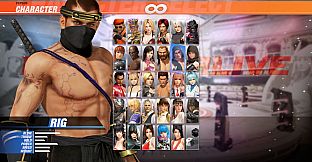 DOA6 Morphing Ninja Costume - Rig