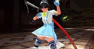 OneeChanbara ORIGIN - Exclusive Saki Costume: Aya's Present Wonderland Azure