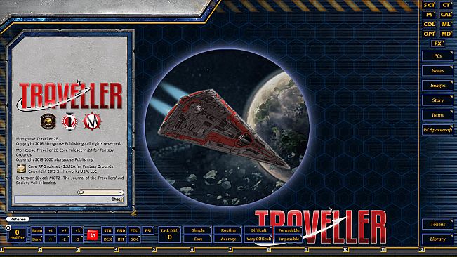 Fantasy Grounds - Journal of the Travellers' Aid Society Volume 1