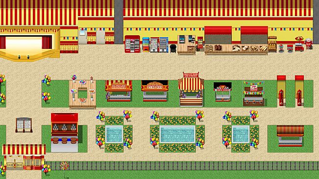 RPG Maker MZ - KR Amusement Park Tileset