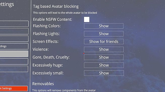ChilloutVR - Mature Content Access