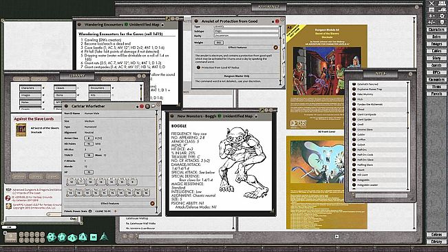 Fantasy Grounds - D&D Classics: A0-A4: Against the Slave Lords (1E)
