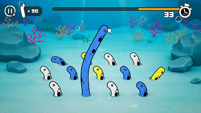 Pull Out! Spotted Garden Eels