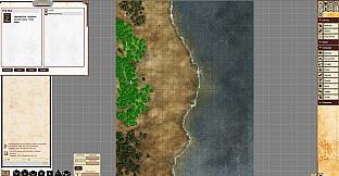 Fantasy Grounds - Pathfinder RPG - Pathfinder Flip-Mat Classics - Pirate Island