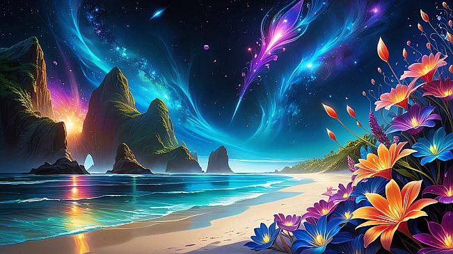 AI-VJ - Flowery 4k Visuals