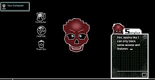 Scarlet Smiling Skull