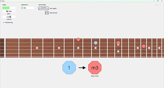 Gaps: Guitar Ear Training