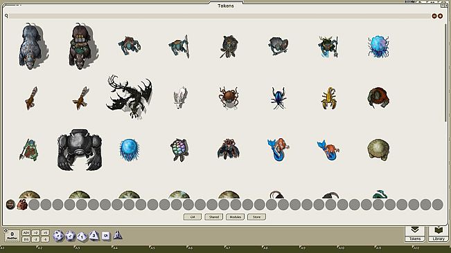 Fantasy Grounds - Devin Night Pack 107: Chaotic Creatures 3 (Token Pack)